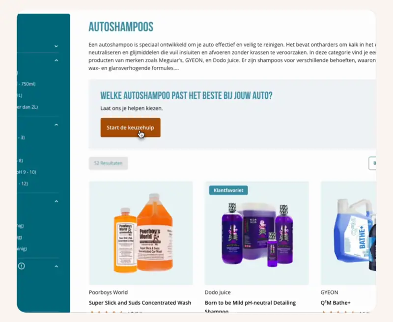 Advice flow setup for Carclean.