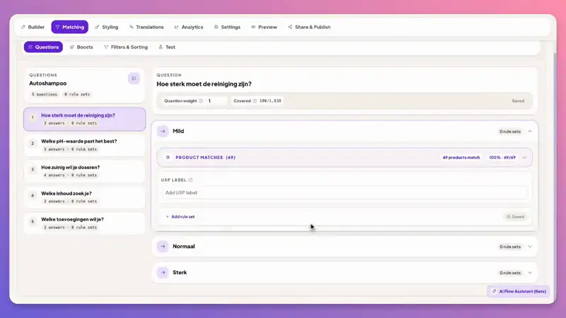 Improving product matching after launch